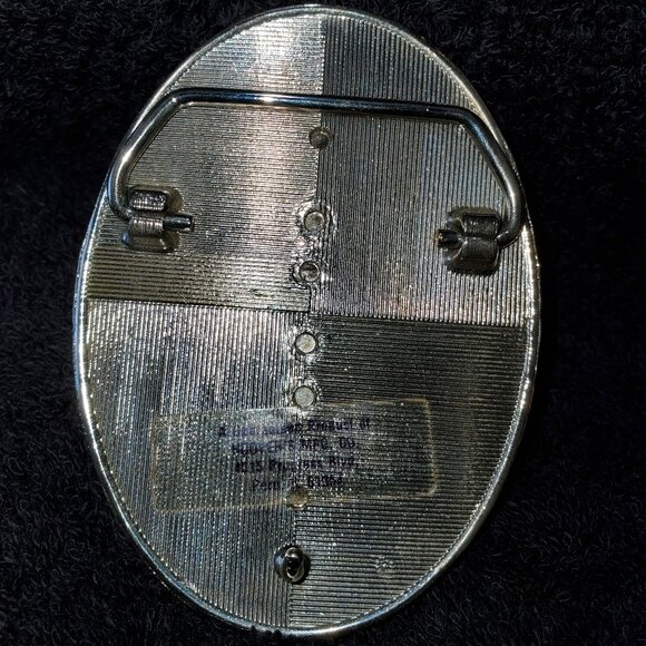 CLINCHFIELD RAILROAD VINTAGE EMPLOYEE BELT BUCKLE CIRCA 1972 ISSUE, ERWIN TN. - Picture 4 of 4